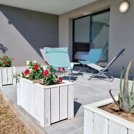 NEW ! - Duplex KIARA - plage à pied - terrasse - WIFI - Clim Pietrosella Exterior foto