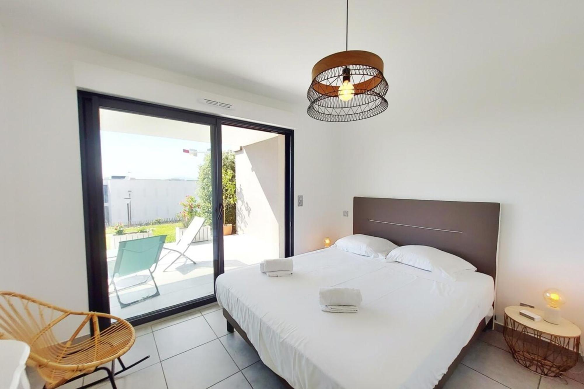NEW ! - Duplex KIARA - plage à pied - terrasse - WIFI - Clim Pietrosella Exterior foto